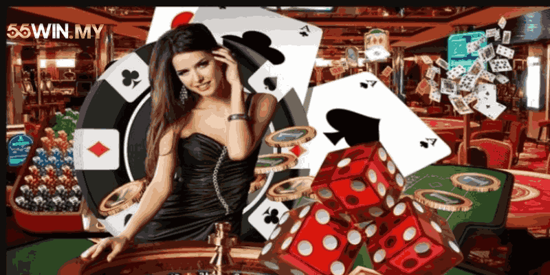 Một số trò chơi hấp dẫn nhất tại Casino 55WIN được ưa chuộng